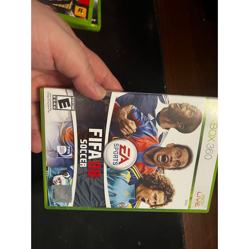 FIFA Soccer 08 (Xbox 360) - Case Only, No Disc